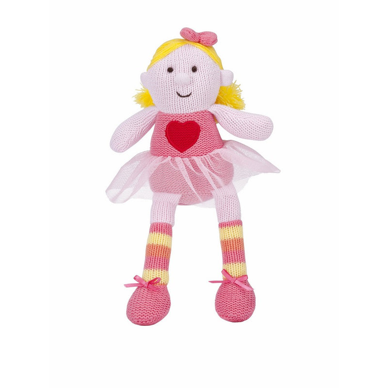 Elegant Baby Ballerina 10" Knit Doll, Multi