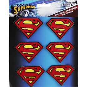 Application DC Comics Superman 6 Logo Patch Set
