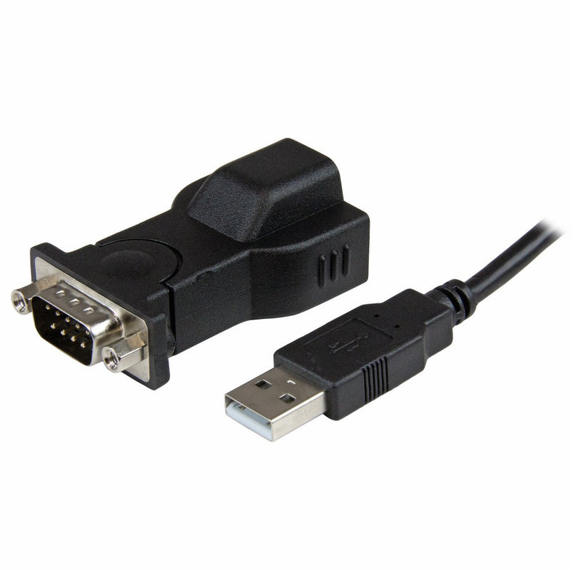 StarTech.com USB to Serial Adapter – Detachable 6 ft USB A-B Cable – Prolific PL-2303 – USB to RS232 Adapter Cable