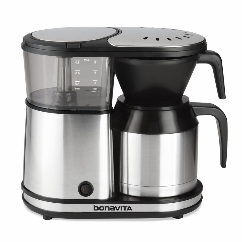 Bonavita BV1500TS 5-Cup Carafe Coffee Brewer, Stainless Steel