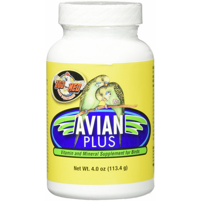 Zoo Med Laboratories Bzma374 Avian Plus Bird Vitamins, 4 oz
