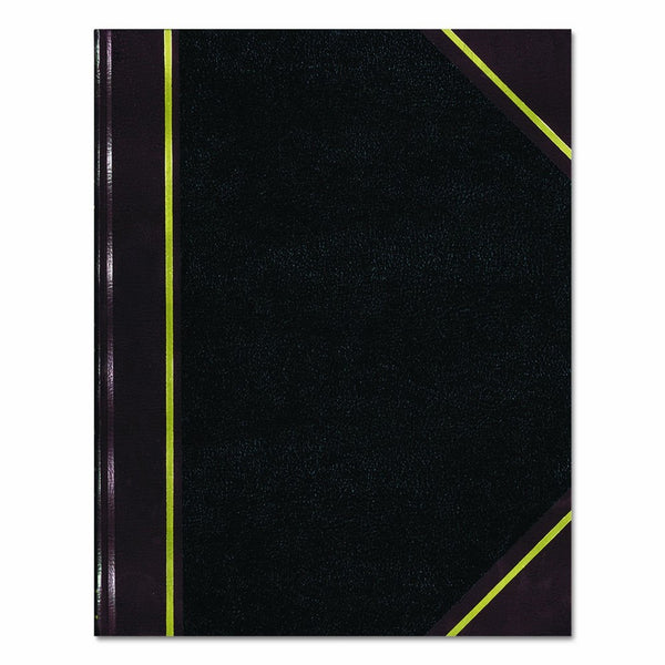 NATIONAL Texhide Series Record Book, Black, 14.25" x 8.75", 300 Pages (57131)