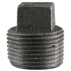 Southland 521-802HN Square Head Plugs, 3/8", Black
