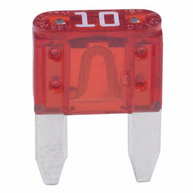 Bussmann ATM-10 ATM Automotive Blade Fuse - 10 Amp, 5 Pack (Tin)