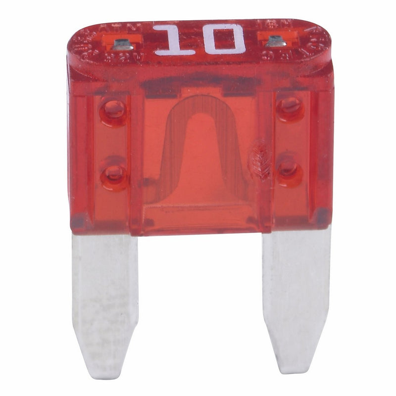 Bussmann ATM-10 ATM Automotive Blade Fuse - 10 Amp, 5 Pack (Tin)