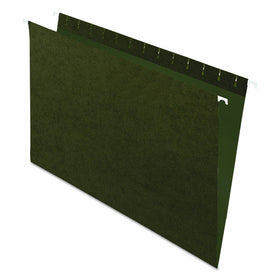 Pendaflex 81620EE Recycled Hanging Folders, Legal Size, Standard Green, 25/BX (81620)