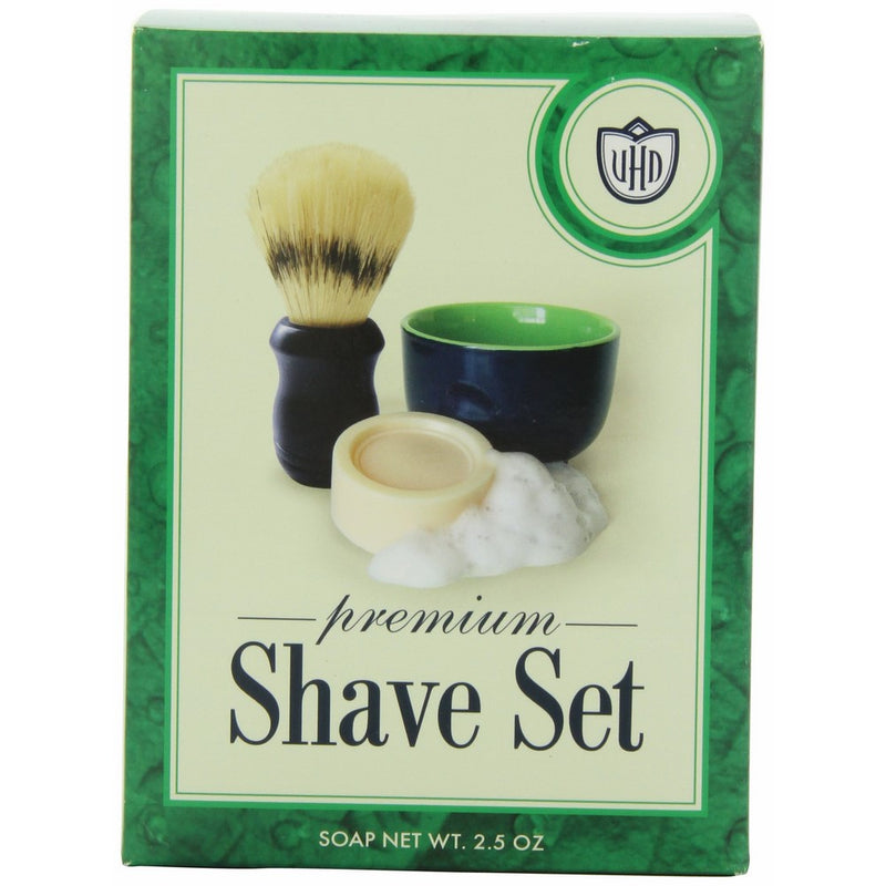 Van Der Hagen Premium Shave Set (2.5 oz. Soap, Bowl, Brush)