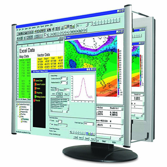 Kantek LCD Monitor Magnifier Filter, Fits 19" Monitors and Notebooks Measured Diagonally, Filter Measures 17 5/8" W x 14” H (MAG19L)