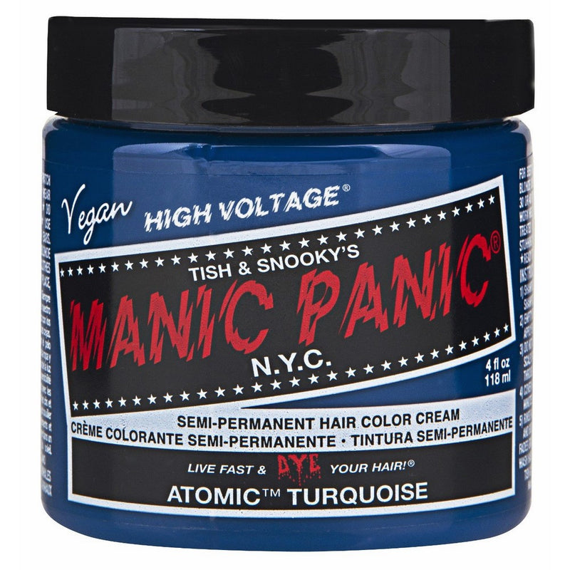 Manic Panic Atomic Turquoise Hair Dye 4 fl oz