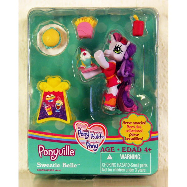 My Little Pony Ponyville Serve Snacks with Sweetie Belle Figurine