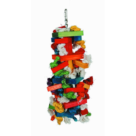 Paradise Toys Knots N Blocks, Large 6-Inch W by 16-Inch L