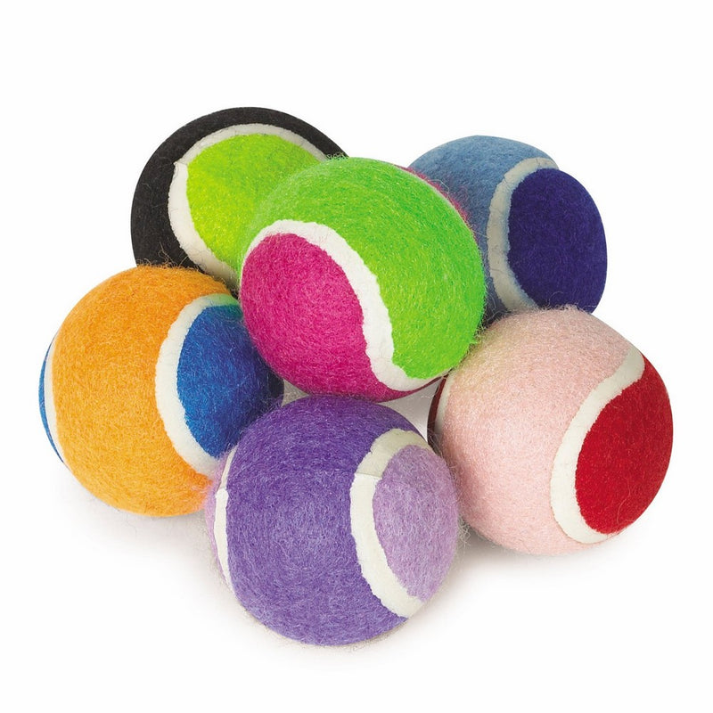 Zanies Mini Tennis Balls for Dogs, 6-Packs