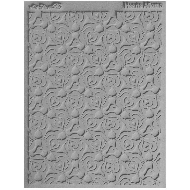 Lisa Pavelka 527106 Texture Stamp Hearts Aflame