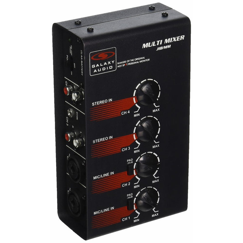 Galaxy Audio JIBMM 4 Channel Battery Operated