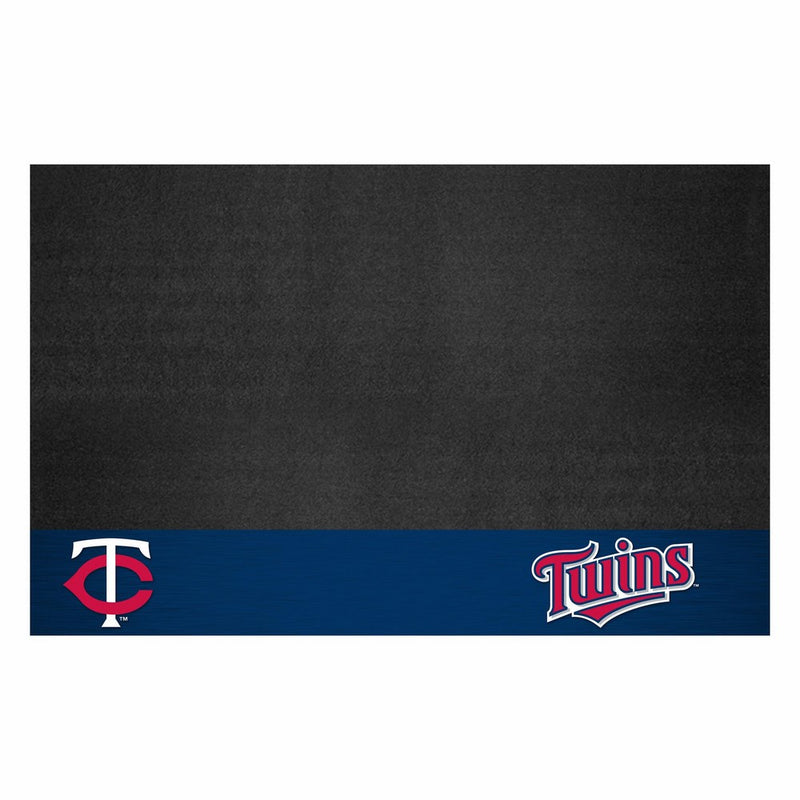 Fanmats MLB Minnesota Twins Vinyl Grill Mat
