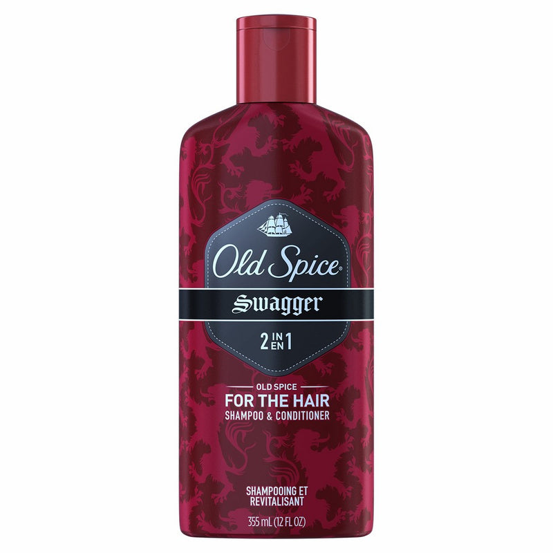 Old Spice Swagger 2in1 Shampoo And Conditioner 12 Fl Oz, 12.000-Fluid Ounce