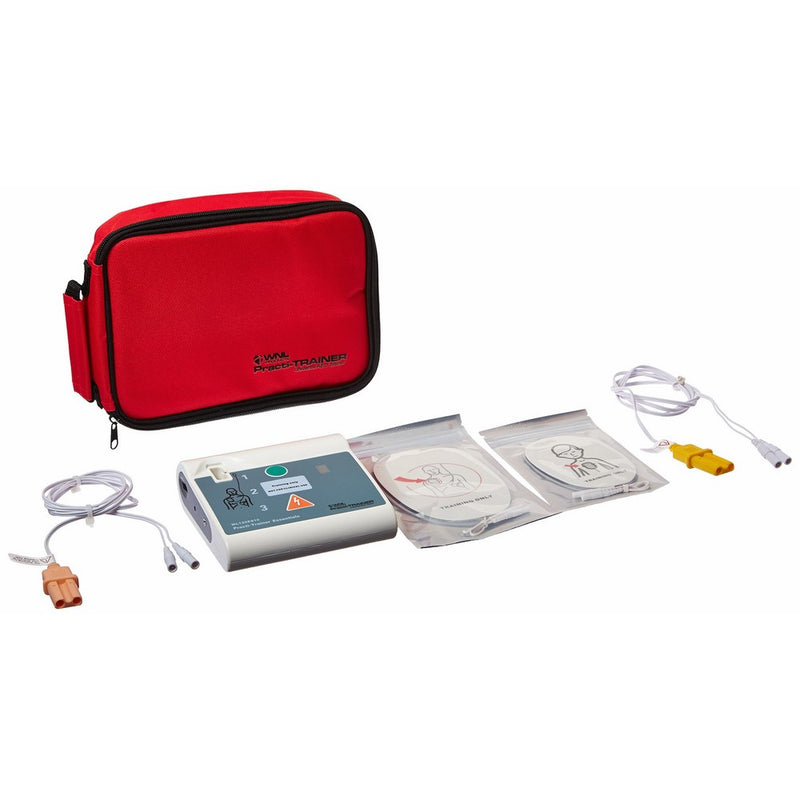 WNL Safety Products WL120ES10 Plastic AED Practi-Trainer Essentials CPR Defibrillator Training Unit
