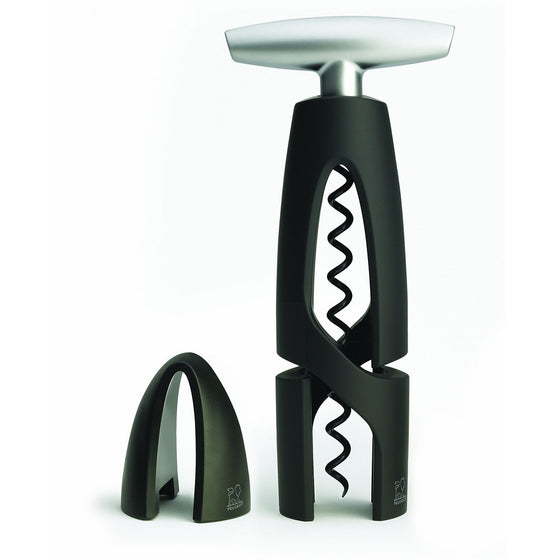 Peugeot Altar Corkscrew with Foil Cutter, Black