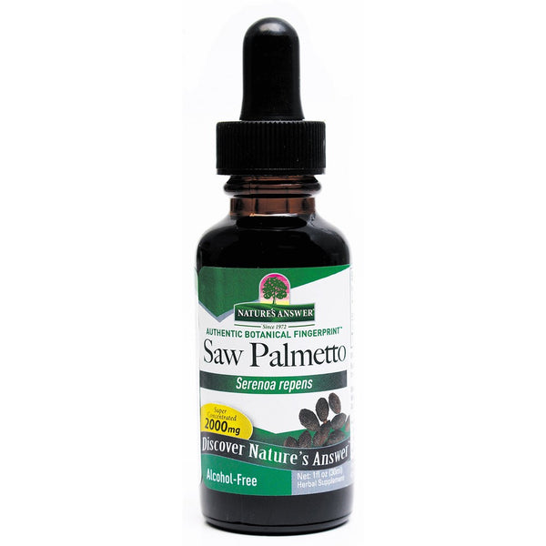 Nature's Answer Alcohol-Free Saw Palmetto Berry, 1-Fluid Ounce