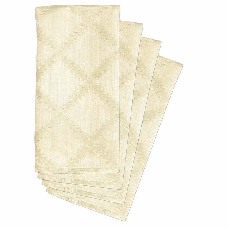 Lenox Laurel Leaf Set of 4 Napkins, Ivory