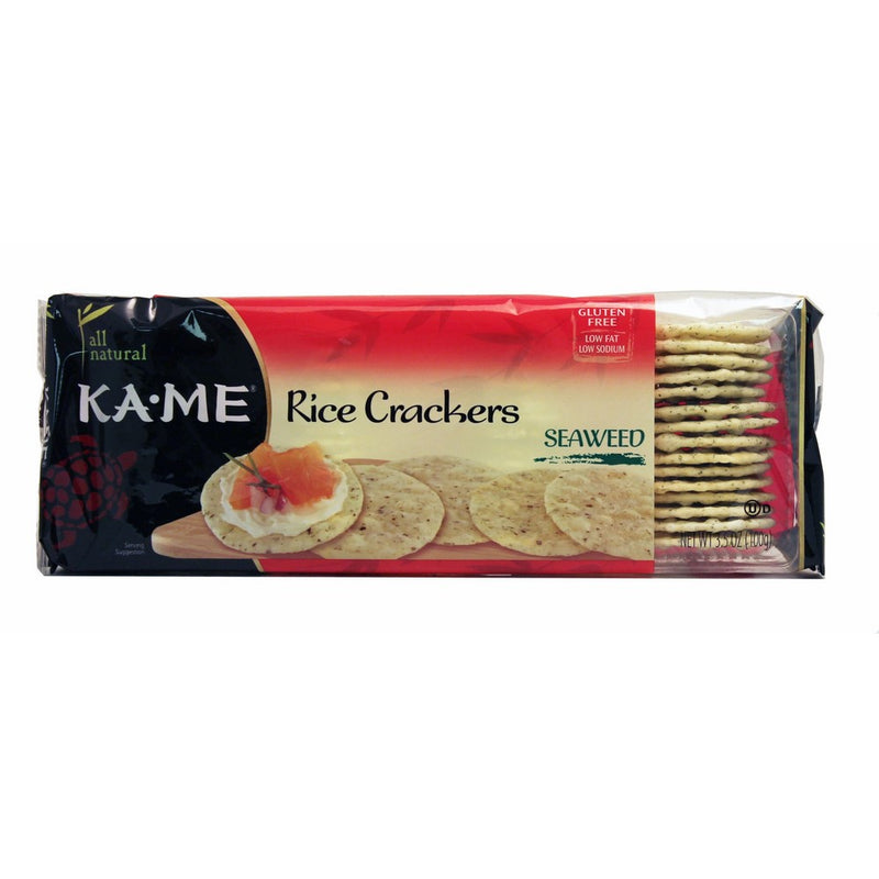 Seaweed Rice Crunch Cracker 3.50 Ounces (Case of 12)