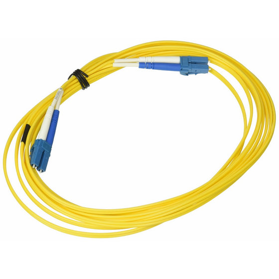 C2G/Cables to Go 37460 LC/LC Duplex 9/125 Single-Mode Fiber Patch Cable (4 Meter, Yellow)