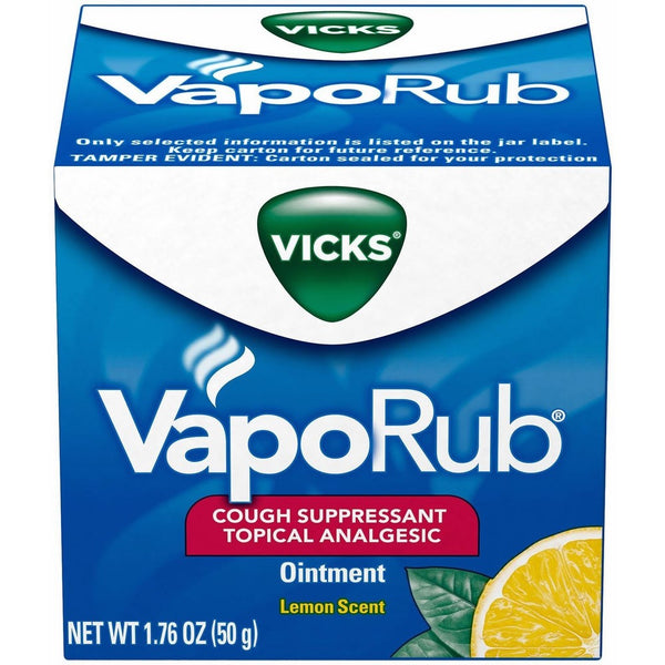 Vicks VapoRub Topical Cough Suppressant Ointment - 1.76 oz