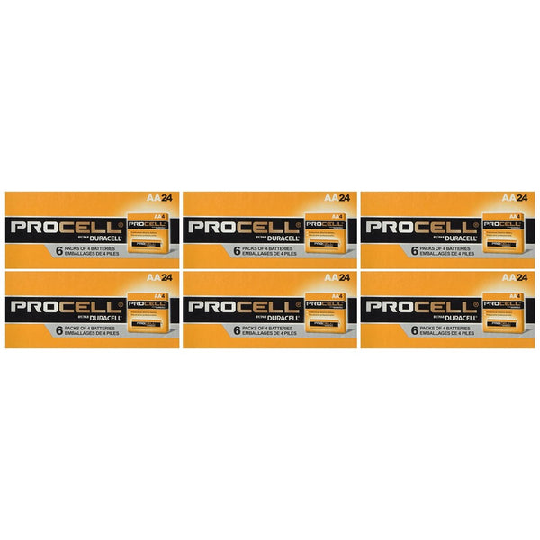 Duracell Procell AA 144 Batteries PC1500