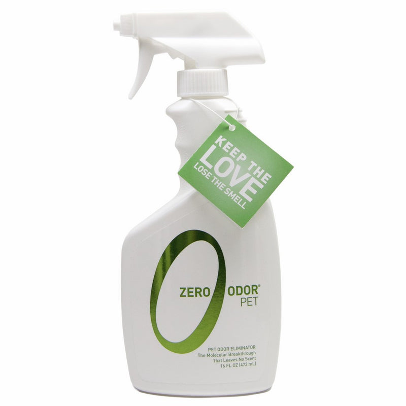 Zero Odor Pet Odor Eliminator, Trigger Spray, 16 ounces