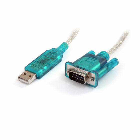 StarTech.com USB to Serial Adapter - Prolific PL-2303-3 ft/1m - DB9 (9-pin) - USB to RS232 Adapter Cable - USB Serial