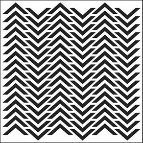 Crafters Workshop Chevron Crafter's Workshop Template Die, 6 by 6-Inch, Chevron