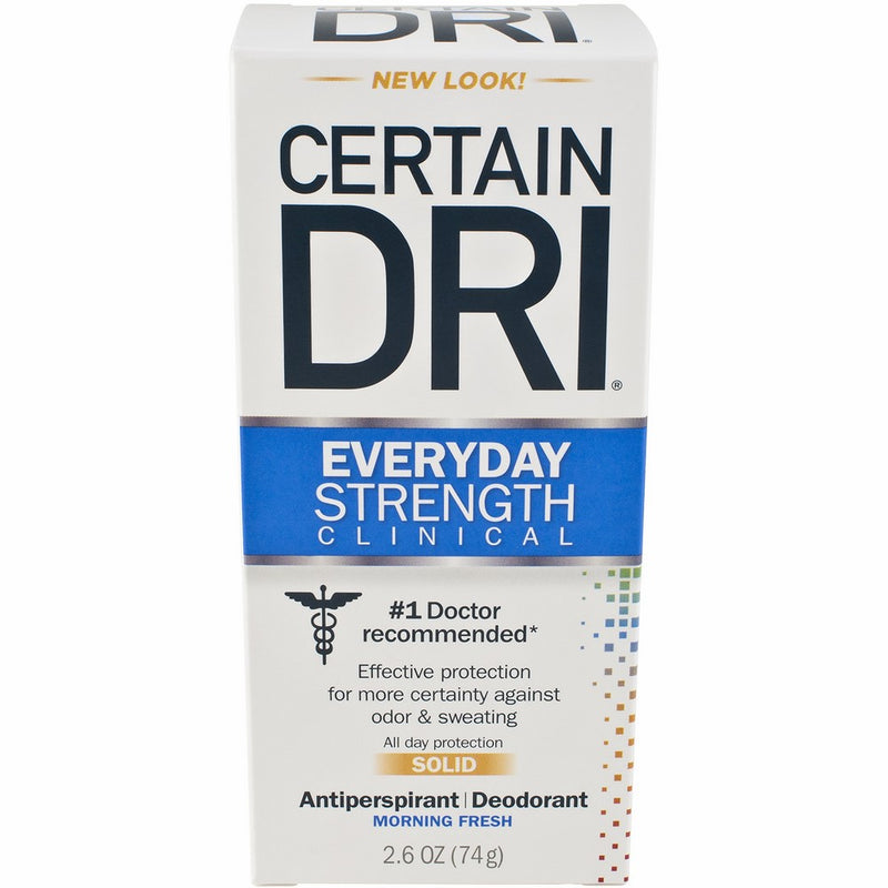 Certain Dri A.m Solid Antiperspirant/deodorant 2.6 Oz (2 Pack)