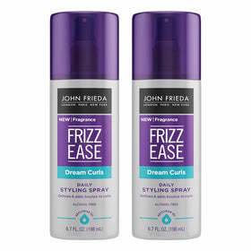 John Frieda Frizz Ease Dream Curls Daily Styling Spray (2 Pack), 6.7 Ounces