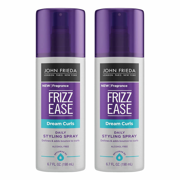 John Frieda Frizz Ease Dream Curls Daily Styling Spray (2 Pack), 6.7 Ounces