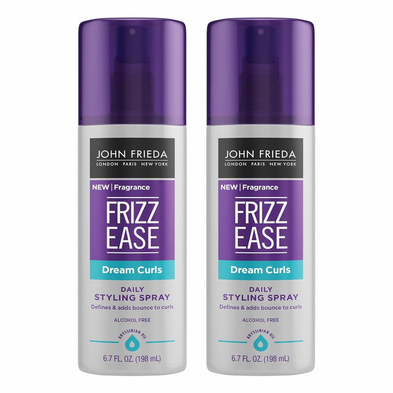 John Frieda Frizz Ease Dream Curls Daily Styling Spray (2 Pack), 6.7 Ounces