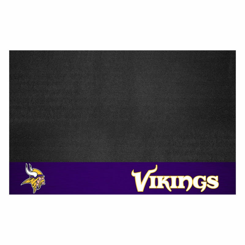 Fanmats NFL Minnesota Vikings Vinyl Grill Mat