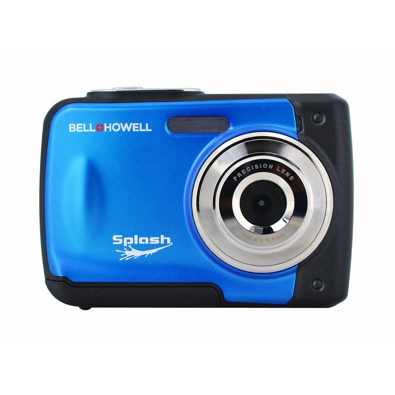 BellHowell Splash WP10-BL 16.0 Megapixel Waterproof Digital Camera with 2.4-Inch LCD & HD Video (Blue)