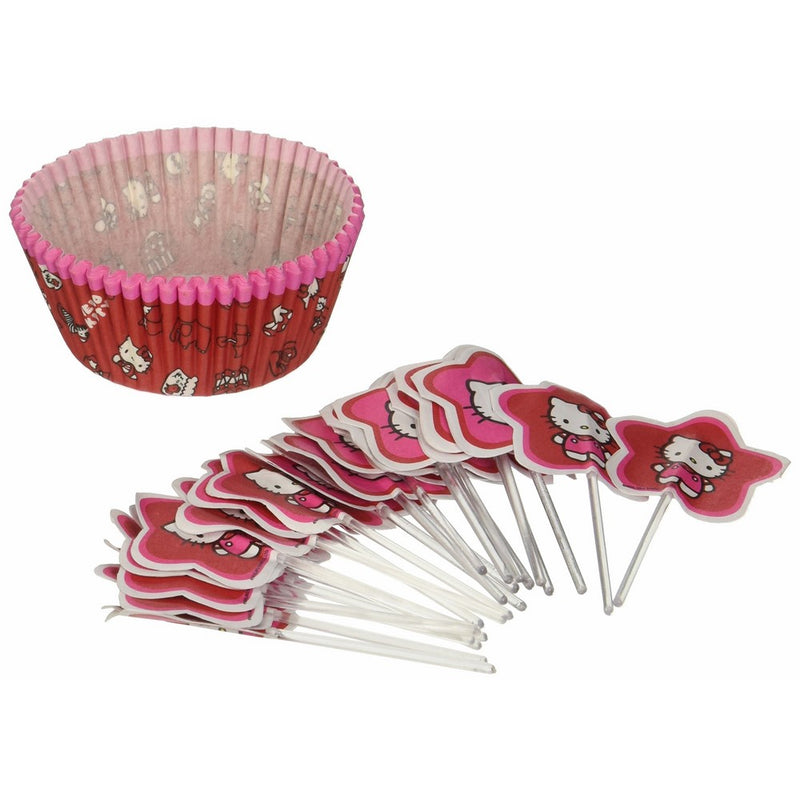 Wilton Hello Kitty Baking Cups and Pick Combo Pack