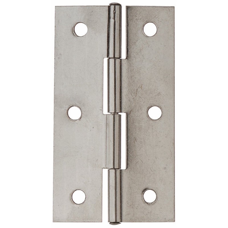 2.6" Polished Stainless Steel Home Door Butt Hinges Pair