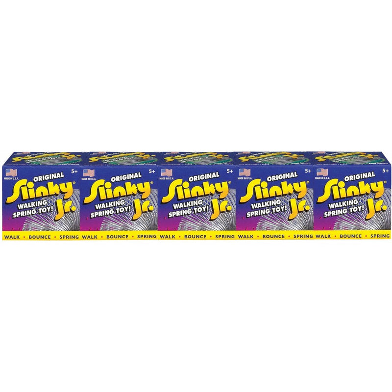 Slinky The Original Brand Metal Jr. 5 Pack