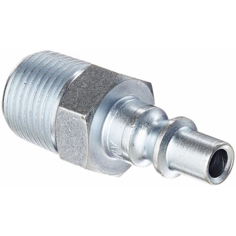 Dixon Valve DCP3703 Steel Air Chief ARO Speed Air Fitting, Quick-Connect Plug, 1/4" Coupler x 3/8" NPT Male Thread, 37 CFM Flow Rating