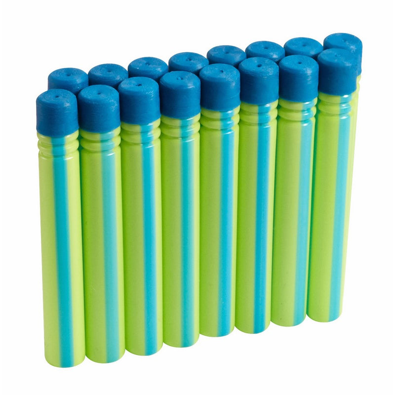 BOOMco. Extra Darts Pack, Green with Blue Stripe