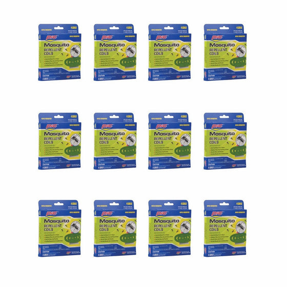 PIC C412 Mosquito Repellent Coils (12 Packs of 4)