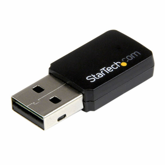 StarTech.com USB 2.0 AC600 Mini Dual Band 2.4GHz/5GHz USB Wireless-AC Network Adapter (USB433WACDB)