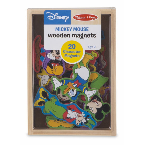 Melissa & Doug Disney Mickey Mouse Wooden Character Magnets (20 pcs)