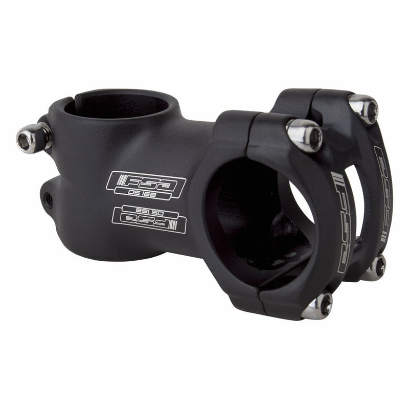 Full Speed Ahead Omega /-6D 31.8 Stem, Black, 60mm