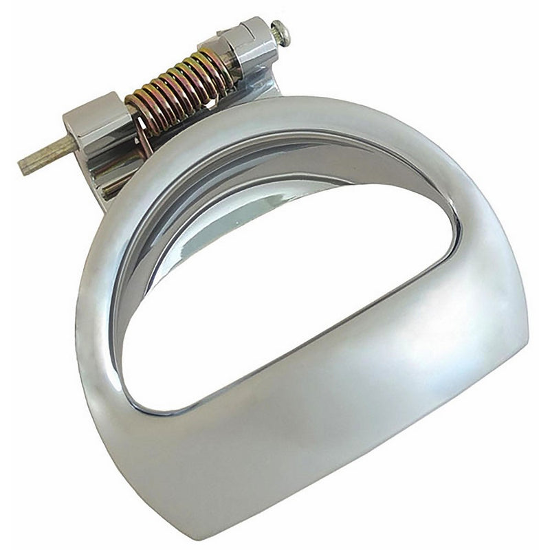 APDTY 112673 Interior Door Chrome Handle w/Pin & Spring Fits Right Passenger-Side Front or Rear Fits 2006-2011 Chevrolet HHR (Replaces 19299614, 25812196)