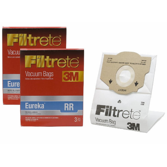 3M Filtrete Eureka RR MicroAllergen Bags, 6 Pack