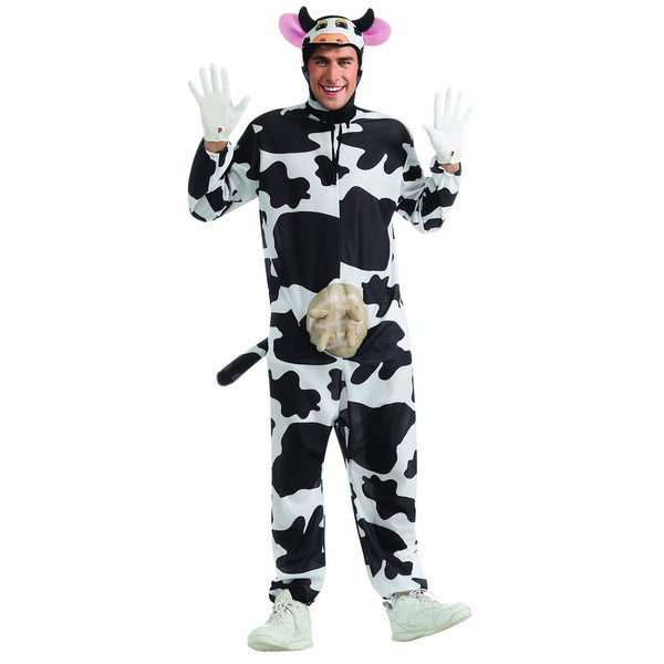 Rubie's Costume Comical Cow Costume, Black/White, Standard