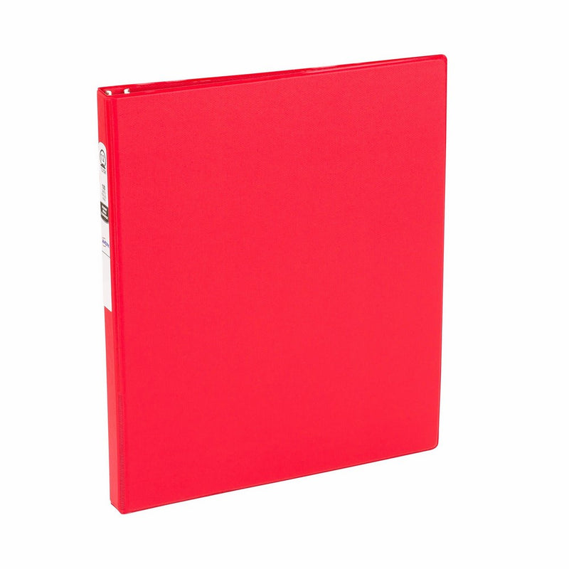 Avery Economy Binder with 0.5-Inch Round Ring, Red, 1 Binder (03210)